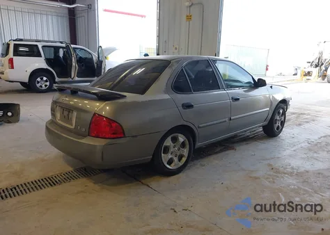 2004 Nissan Sentra 1.8 из США, поврежденный, VIN 3N1CB51D04L487220